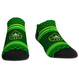 Rock Em Socks Seattle Storm Net Striped Ankle