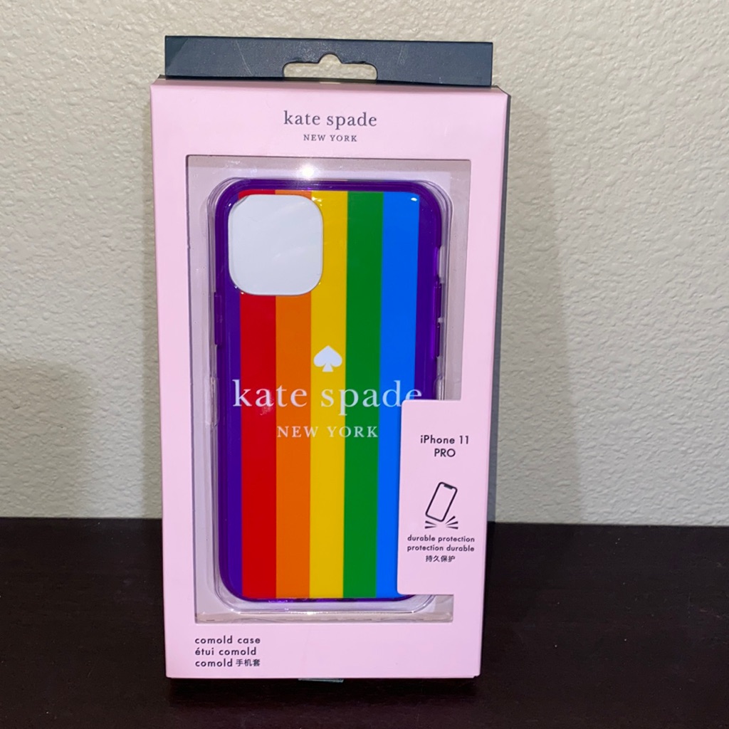 Kate Spade Cell Phones & Accessories | Hp New Kate Spade Rainbow Iphone 11 Pro Phone Case | Color: Blue/Red | Size: Iphone 11 Pro