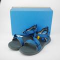 Columbia Shoes | Columbia Men's 14 Blue Hiking Sandals Nylon Straps Comfort Walking Sports Shoes | Color: Blue/Gray | Size: 14
