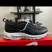 Nike Shoes | Nike Air Max 97 Black Rainbow Stitch Sz 12 W/ 10.5 Mens #522179. | Color: Black | Size: 12