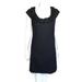J. Crew Dresses | J. Crew Black Wool Ribbon Ravine Cap Sleeve Career Dress Sz - 4 /4036 | Color: Black | Size: 4