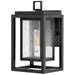 Hinkley Republic 12" High Black Modern Outdoor Wall Light