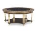 Maitland-Smith Quince Cocktail Table Metal in Black/Yellow | 19 H x 44 W x 44 D in | Wayfair 8132-33