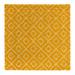 Yellow 94 x 94 x 1.5 in Area Rug - Foundry Select kids Ruth Trellis Shag Rug Polypropylene | 94 H x 94 W x 1.5 D in | Wayfair