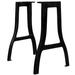 Symple Stuff Stian A-Frame Cast Iron Dining Table Leg | 28.35 H x 23.62 W x 23.6 D in | Wayfair C51D15D9DE6F4CAE9F8C9F4C1E2A505D