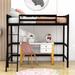 Harriet Bee Wood Loft Bed, Twin Size Loft Bed w/ Ladder | 68 H x 42 W x 80 D in | Wayfair E09D8C9F6C234F55B3E66918227CE1F2