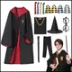 Costume de Cosplay Harry Potter Poudlard Robe Magique Hermione Gryffondor Cape Jupe Pull