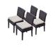 4 Venice Armless Dining Chairs