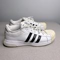 Adidas Shoes | Adidas Women's Size Us 6.5 Superstar White Lace Up Basketball Shoes | Color: White | Size: 6.5