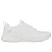 Skechers Women's BOBS Sport Squad Chaos - Face Off Sneaker | Size 8.0 | Off White | Textile/Synthetic | Vegan | Machine Washable