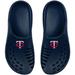 Youth FOCO Navy Minnesota Twins Sunny Day Clogs