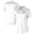 Women's Cutter & Buck White Philadelphia Phillies Prospect Textured Stretch Polo