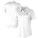 Women's Cutter & Buck White Toronto Blue Jays Prospect Textured Stretch Polo