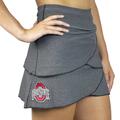 Women's Charcoal Ohio State Buckeyes Petal Performance Skort