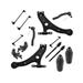 2004-2008 Toyota Solara Front and Rear Control Arm Ball Joint Tie Rod and Sway Bar Link Kit - TRQ