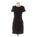 Old Navy Casual Dress - Sheath: Black Print Dresses - Women's Size Small