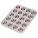 CHEFMADE 20 Cavity Mini Muffin Pan Tiny Cupcake Pan Carbon Steel in Black/Gray | 0.9 H x 10.2 W x 13 D in | Wayfair WK9753