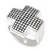 Saving Grace,'Men's Sterling Cross Ring'