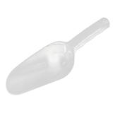 Home Kitchen Bar Plastic Coffee Flour Sugar Soy Spice Nuts Cereal Food Ice Scoop - Clear