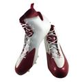 Adidas Shoes | Adidas Crazyquick 2.0 High Wide 4 White/Red Cleats Q16699 Mens 18 | Color: Red/White | Size: 18