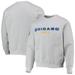 Men's Heathered Gray Chicago Sky Pullover Sweatshirt