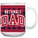 Washington Nationals 15oz. Buffalo Plaid Father's Day Mug