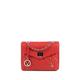 19V69 ITALIA Damen Womens Handbag Red V024-s Sauvage Rot Tasche Made in Italy