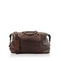 Lakeland Leather Keswick Real Leather Weekend and Overnight Holdall Duffle Bag in Brown