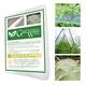 Mosquito Bug Insect Bird Fine Mesh Net Barrier Hunting Blind Garden Screen Netting for Protect Your Plant Fruits Flower (3M X 15M)