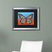 Trademark Fine Art 'Butterfly' by Dean Russo Framed Graphic Art Canvas, Wood | 19.25 H x 23.25 W x 1.25 D in | Wayfair ALI2586-S1114BMF