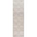 White 30 W in Area Rug - Birch Lane™ Becker Geometric Hand-Woven Wool Off-/Gray/Ivory/Black Area Rug Wool | Wayfair
