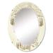 East Urban Home Vintage Road In Vineyard - Casual Wall Mirror Oval | 30 H x 20 W x 0.24 D in | Wayfair 9C604E056FAD4602AF5C465021BBE81C