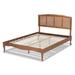 Kelly Clarkson Home Lilliana Platform Bed Wood in Brown | 48 H x 80 W x 85 D in | Wayfair 23381475ABD844F6807436B5A4470FB8