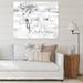 Loon Peak® Koba Lychee Deer On The Meadows Safari - Traditional Canvas Wall Art Print Canvas in Gray | 12 H x 20 W in | Wayfair