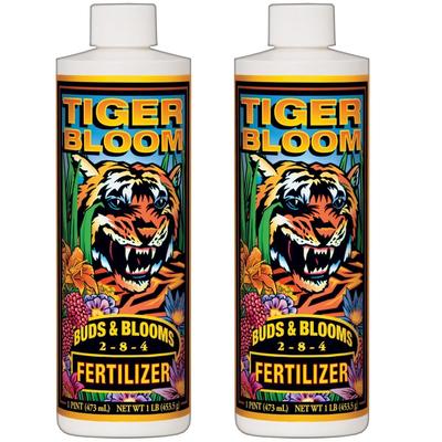 FoxFarm FX14093 Tiger Bloom Liquid Concentrate Plant Fertilizer, 1 Pint (2 Pack) - 2