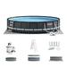 Intex 26333EH 20' x 48" Round Ultra XTR Frame Swimming Pool Set with Filter Pump - 284.6