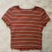 American Eagle Outfitters Tops | American Eagle Women’s Top | Color: Blue/Orange | Size: M