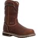 Georgia Boot AMP LT Edge Pull-On - Womens 7.5 Brown Boot W