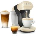 Machine a café multi-boissons compacte Tassimo Style Bosch TAS1107 - Coloris Vanille - 40 boissons