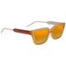 Gucci Accessories | New Gucci Orange Mirror Rectangular Men's Sunglasses | Color: Orange | Size: 55mm-17mm-145mm