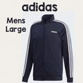 Adidas Jackets & Coats | Adidas Mens Essentials 3-Stripes Tricot Track Top Legend Blue Ink - L | Color: Blue/White | Size: L