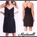 Madewell Dresses | Madewell Black Silk Lace Slip Dress Sheer Sz 4 | Color: Black | Size: 4