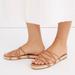 Madewell Shoes | Madewell Kathryn Brown Tan Leather Braided Espadrille Sandals | Color: Cream/Tan | Size: 6