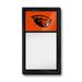 Oregon State Beavers 31'' x 17.5'' Dry Erase Note Board