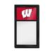 Wisconsin Badgers 31'' x 17.5'' Dry Erase Note Board