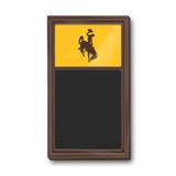 Wyoming Cowboys 31'' x 17.5'' Chalk Note Board