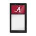 Alabama Crimson Tide 31'' x 17.5'' Dry Erase Note Board