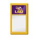 LSU Tigers 31'' x 17.5'' Dry Erase Note Board