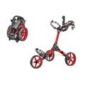 Caddytek Unisex Caddylite Compact, Red Golf Push Pull Cart Trolley, Red, One Size UK