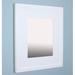 Fox Hollow Furnishings Recessed Medicine Cabinet in White/Blue | 11 H x 14 W x 3.75 D in | Wayfair 101W2-AAPWxMC